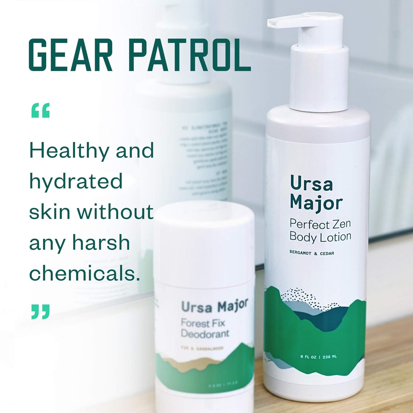 Ursa Major Natural Body Lotion - Vegan, Cruelty-Free Formula | Moisturizes & Soothes Skin | 8 oz