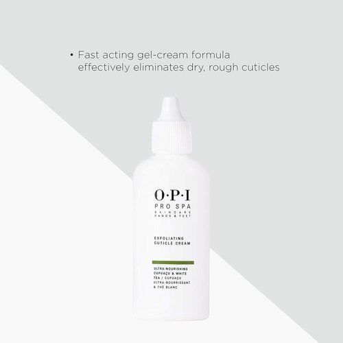 OPI ProSpa Exfoliating Cuticle Cream - Nourishing Cuticle Remover for Dry Hands | 0.9 fl oz