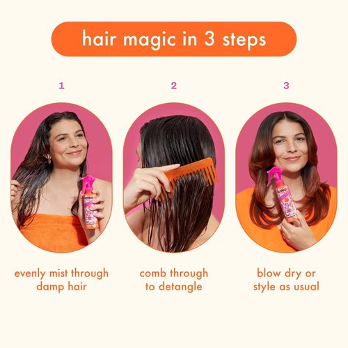 Amika The Wizard | Silicone-Free Detangling Primer for Effortless Styling and Smooth Hair