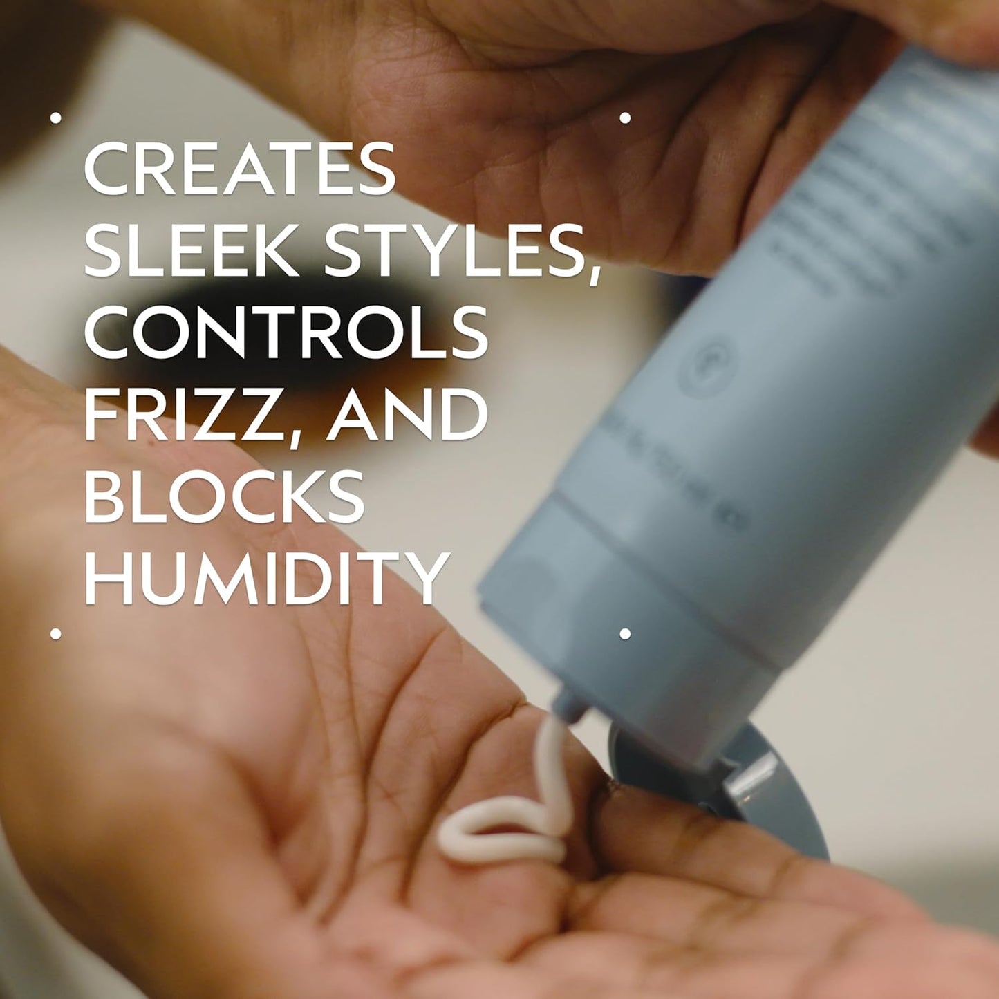 Aveda Smooth Infusion Perfectly Sleek - Heat-Activated Styling Cream for Curly & Coily Hair | Frizz & Humidity Protection | Silicone-Free, 97% Naturally Derived