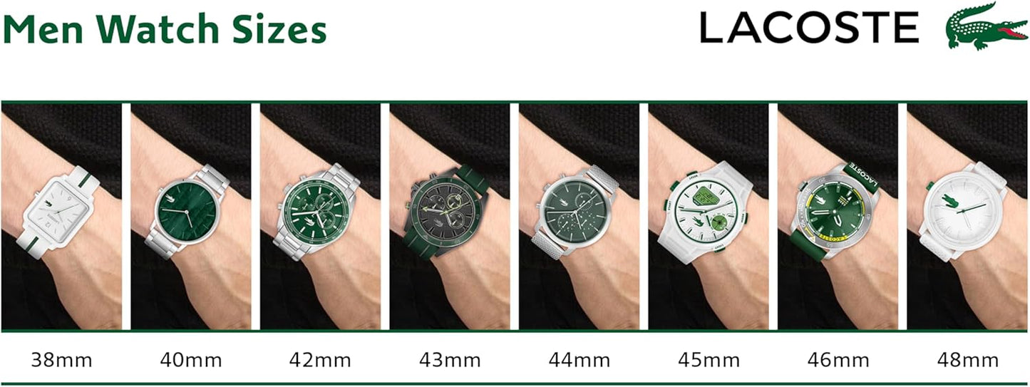 Lacoste 12.12 Men's Quartz Watch - Premium Sporty Timepiece with TR90 Case | Stylish & Durable Design
