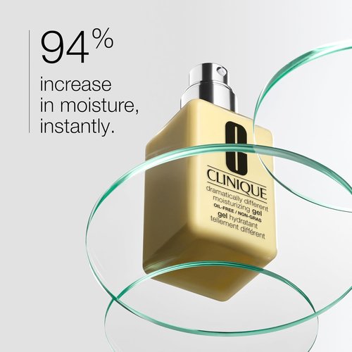 Clinique 3-Step Dramatically Different Moisturizing Gel - Oil-Free Face Moisturizer for Oily Skin Types