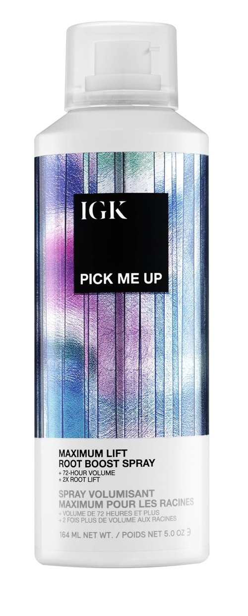 IGK PICK ME UP Root Boost Spray - Maximum Lift for Instant Volume & Thickness | Vegan & Cruelty-Free | 5 Oz