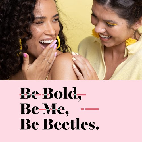 Beetles Pink Gel Polish - Bright Summer 15ML/0.51Fl Oz, Light Pink Gel Nail Polish, Soak Off UV LED Lamp Nail Art, Long-Lasting Manicure Salon DIY Home Spring Nails - Gifts for Her
