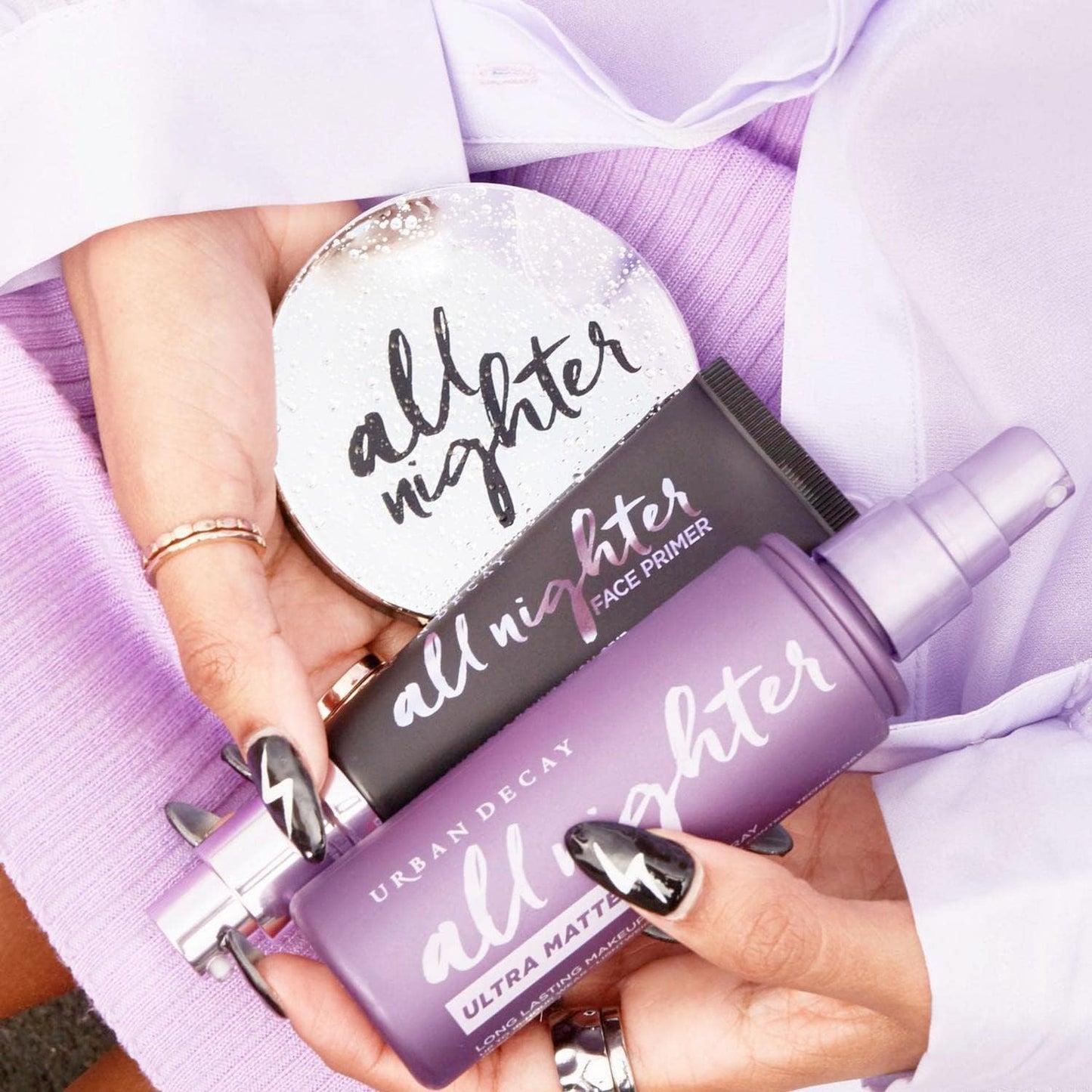 Urban Decay All Nighter Face Primer - Hydrating & Smoothing Base for Flawless Makeup, Sheer & Lightweight, Paraben-Free, Vegan