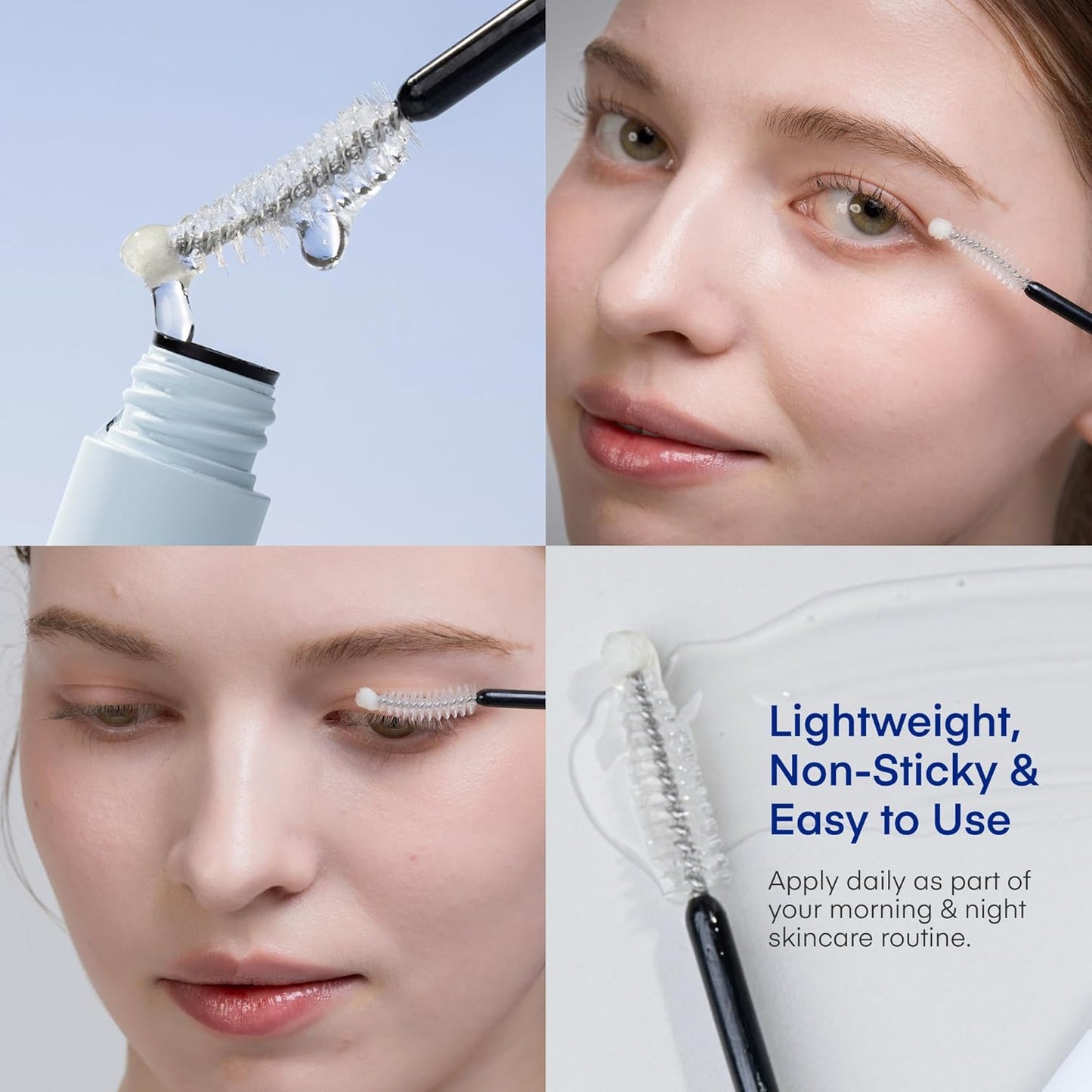 Terez & Honor Reviving Lash Serum - Vegan PDRN Lash Growth Formula for Longer, Fuller Lashes - Peptide & Biotin Conditioner