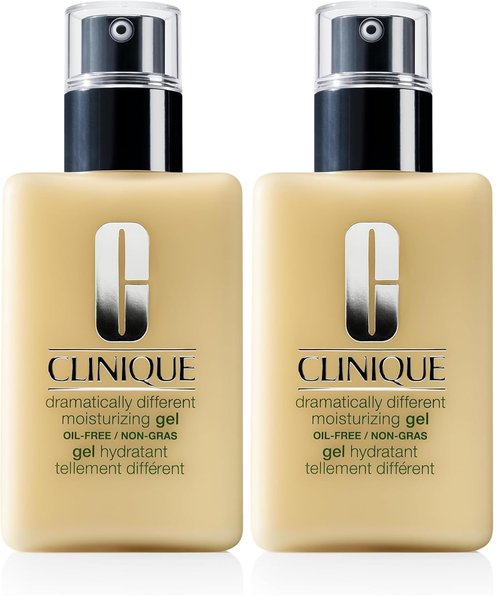 Clinique 3-Step Moisturizing Gel - Oil-Free Face Moisturizer for Oily Skin | 6.7 Fl Oz (Pack of 2)
