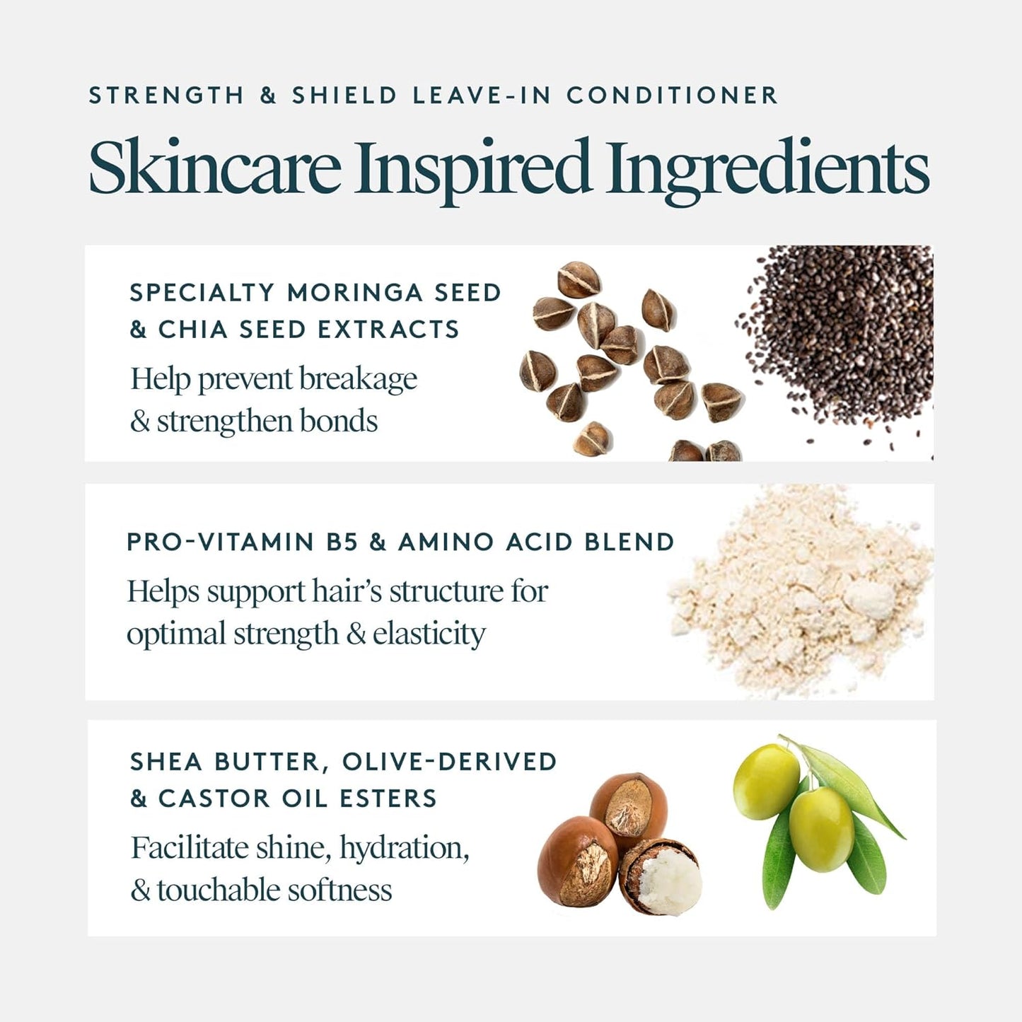 VIRTUE Strength & Shield Leave-In Conditioner - Detangles & Strengthens All Hair Types | 5 Fl Oz