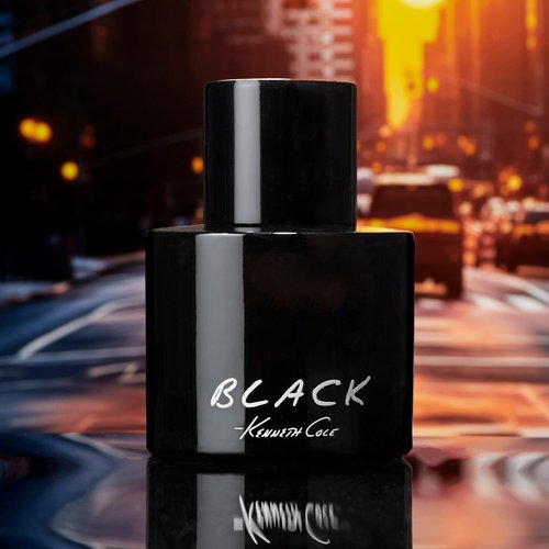 Kenneth Cole Black Eau de Toilette Body Spray Cologne for Men, 3.4 Fl. Oz.