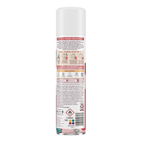Batiste Dry Shampoo - Rose Gold Waterless Shampoo for Refreshing Hair & Absorbing Oil | 5.71 oz Bottle