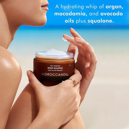 Moroccanoil Body Soufflé - Original Fragrance Hydrating Cream | 6.7 Fl. Oz.