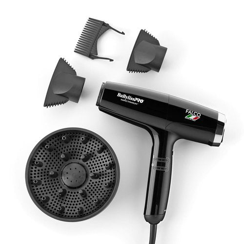 BaBylissPRO® Nano Titanium™ Hair Dryer - 2000 Watts High-Speed Ionic Technology for Professional Results