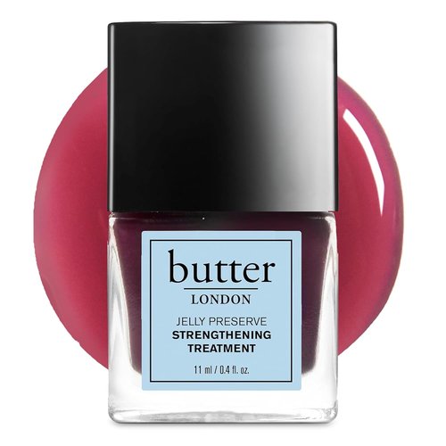 butter LONDON Nail Strengthener - Nourishing Pink Translucent Polish for Damaged Nails | Revitalize & Rejuvenate Nail Beds