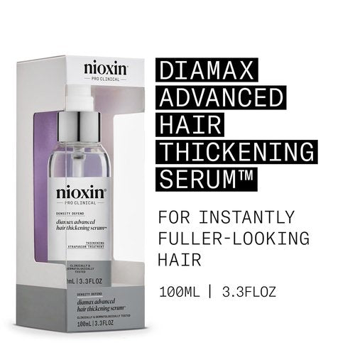 Nioxin Density Defend Diamax Advanced Hair Thickening Serum - Thicker, Fuller Hair | 3.38 Fl Oz