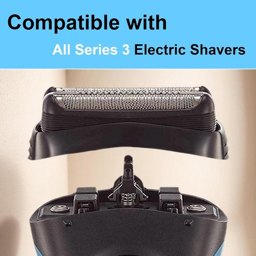 Braun Series 3 Replacement Shaver Head - 21B Compatible with 300s, 310s, 3010BT | 1 Pack