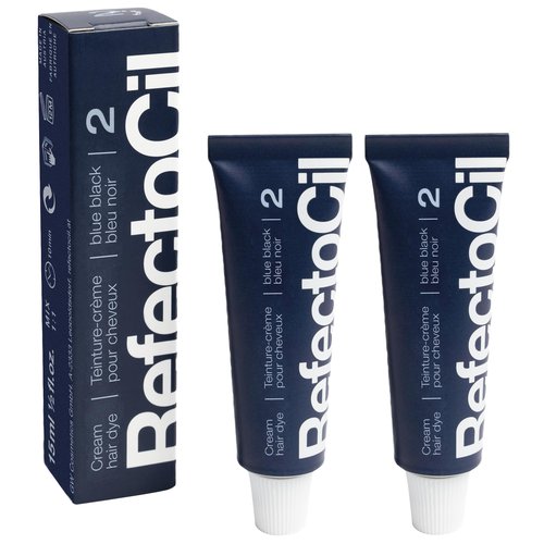 RefectoCil Cream Hair Dye 2-Pack – Professional Hair Tint for Long-Lasting Color