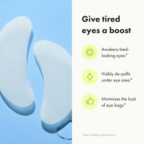 HERO COSMETICS Mighty Patch™ Hydrogel Eye Patches - Soothing & De-Puffing for Tired Eyes (6 Count)