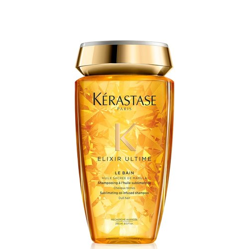 KERASTASE Elixir Ultime Le Bain Shampoo - Nourishing Oil-Infused Hydrating Formula for Dry Hair, Enhances Shine and Softness