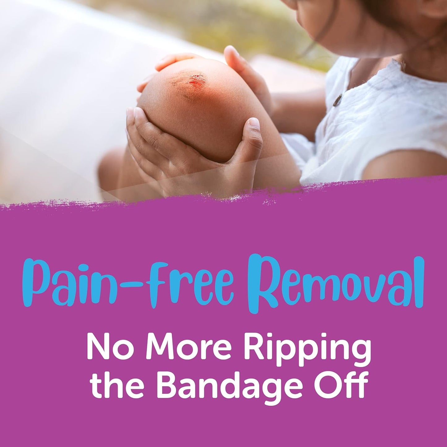 Skin Liquid Bandage Paint for Kids - Sting-Free, Water-Resistant First Aid Solution | 0.3 Ounce