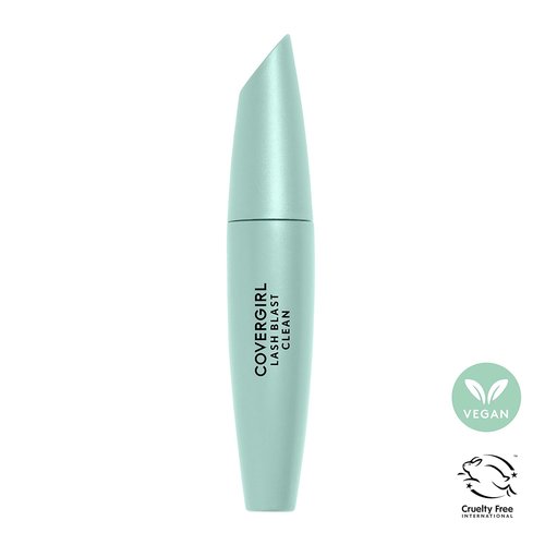 CoverGirl Lash Blast Clean Volume Mascara, Vegan Formula, Volumizing, Smudge-Proof, Very Black, 1 Count