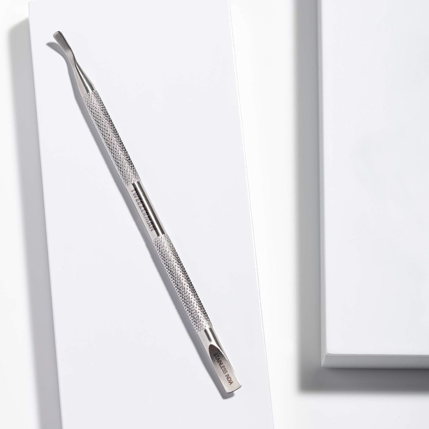 Tweezerman Cuticle Pusher & Nail Cleaner - Precision Tool for Perfectly Groomed Nails