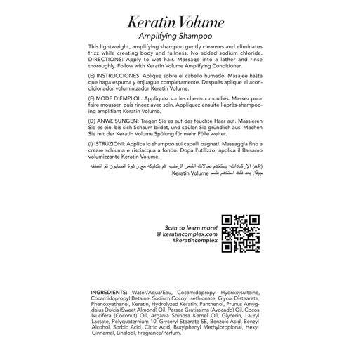 Keratin Complex - Volume Amplifying Shampoo for Thick, Lush Hair | 10 oz