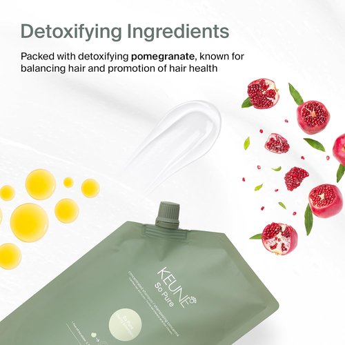 Keune So Pure Clarify Shampoo - Deep Cleansing & Detoxifying Formula | 13.5 Fl Oz