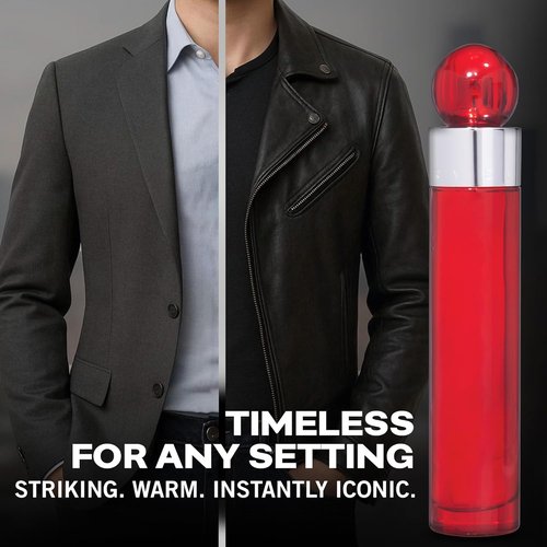 Perry Ellis 360 Red Men Eau De Toilette Spray - Invigorating Fragrance | 1.7 Ounce