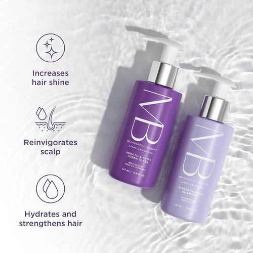 Meaningful Beauty Deluxe Age-Proof Haircare System - Travel Size for Nourished Scalp & Stronger Hair