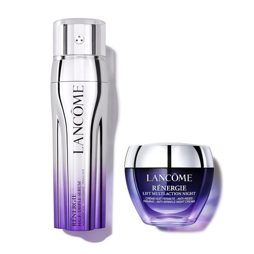 Lancôme Hyaluronic Acid Skincare Duo - Rénergie H.C.F. Triple Serum & Night Cream Set