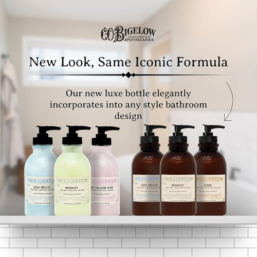 C.O. Bigelow Bergamot Hand Wash - Iconic Liquid Soap with Shea Butter & Aloe Vera | 10.5 Fl Oz