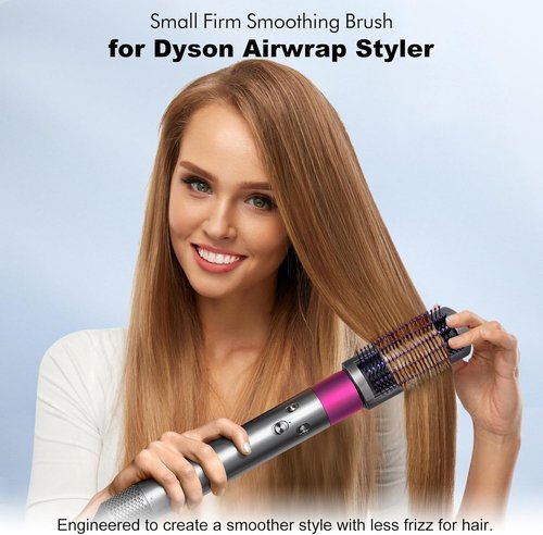 Dyson Small Firm Smoothing Brush - Hair Styling Comb Attachment for Airwrap | Part No. 969488-01