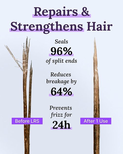 Keranique Lift & Repair Treatment Spray - Keratin Amino Complex for Volume & Split End Repair | 3.4 Oz