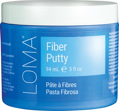 LOMA Fiber Putty - Versatile Styling Cream for Strong Hold & Texture | 3 Ounce