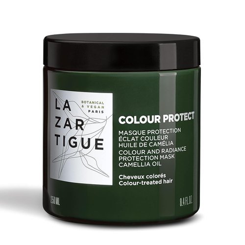 Lazartigue Color Protect Mask - Vegan Hair Mask for Colored Hair | Maximizes Radiance & Protection