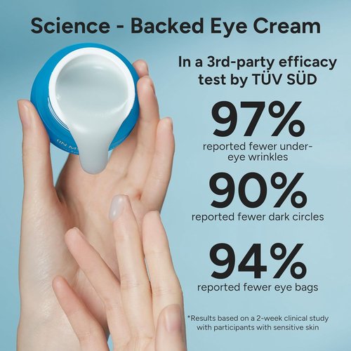 In My Eyes Eye Repair Gel Cream - Caffeine & Lutein Anti-Wrinkle Treatment for Dark Circles | 0.5 oz