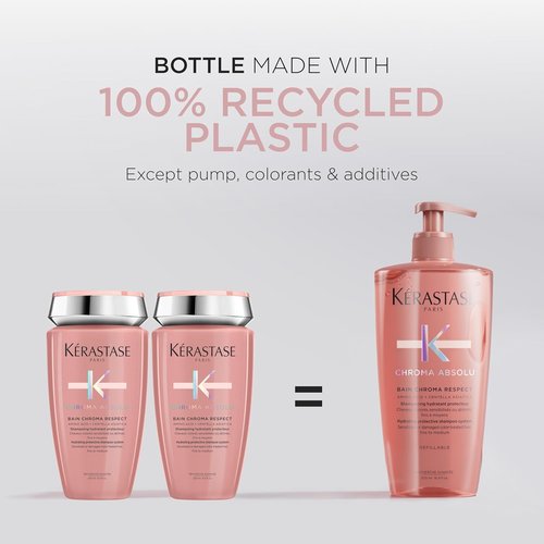 Kerastase Chroma Absolu Shampoo & Conditioner Set - Hydrate & Protect Color-Treated Hair with Glycerin & Hyaluronic Acid