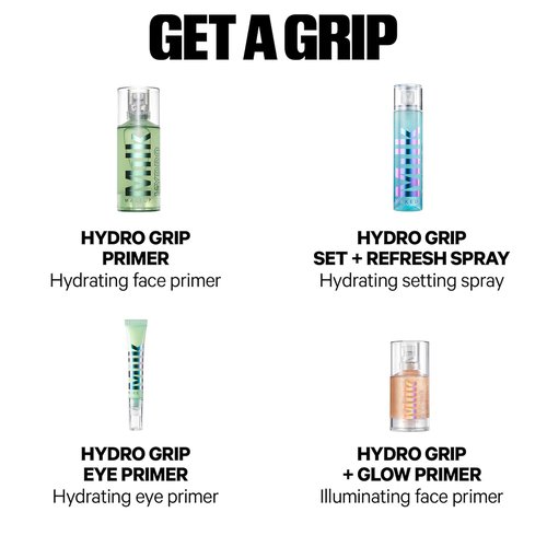 Milk Makeup Hydro Grip Primer - Hydrates & Holds Makeup for 12 Hours - Fragrance-Free, Vegan, All Skin Types
