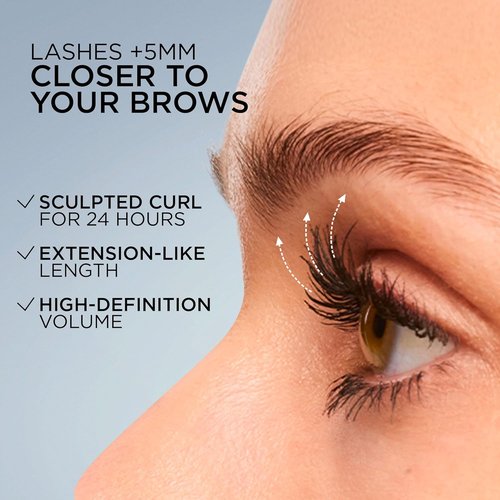 L'Oreal Paris Extensionist Mascara - Lengthening & Volumizing Formula for Stunning Lash Extensions | Washable True Brown