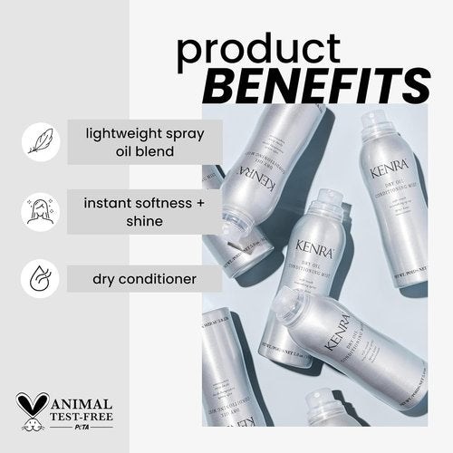 Kenra Professional Dry Oil Conditioning Mist - Nourishing Hair Treatment for Shine & Smoothness