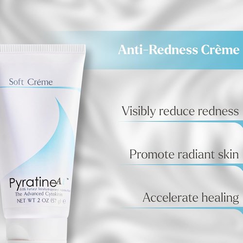 Pyratine A1 Soft Crème - Anti-Aging & Rosacea Treatment - Reduces Redness, Acne, & Fine Lines - 2 oz.