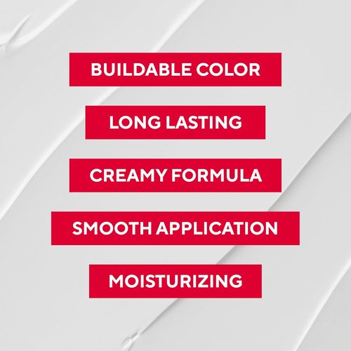 Mirabella Smudge Proof Lipstick - Long-Lasting, Hydrating Matte Color with Vegan Lanolin & Vitamin E | Rosy Shade