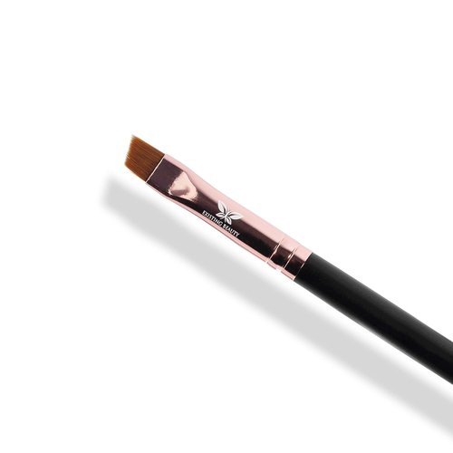 Existing Beauty Dual-Ended Eyebrow & Lash Tint Brush - Angled Tip & Spoolie Comb for Henna