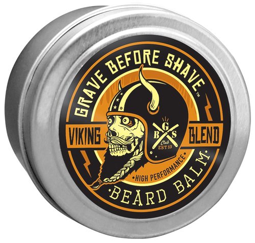 Grave Before Shave™ Viking Blend Beard Balm - Nourishing Formula for Soft, Manageable Beards | 2 Ounce