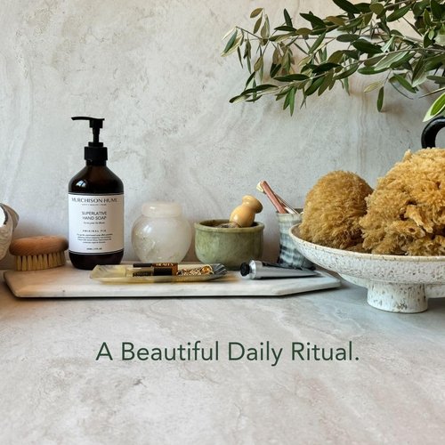 Murchison-Hume Original Fig Hand Soap - Plant-Based Formula with Elegant Refillable Pump | 16 fl oz