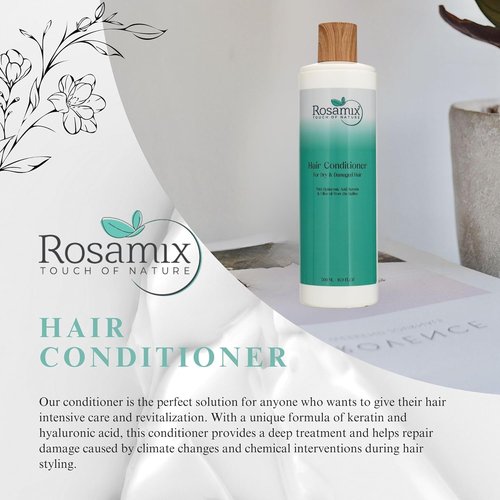 Regine Switzerland Hydrating Conditioner - Strengthens Dry, Damaged Hair | Adds Volume & Gentle for Color-Treated