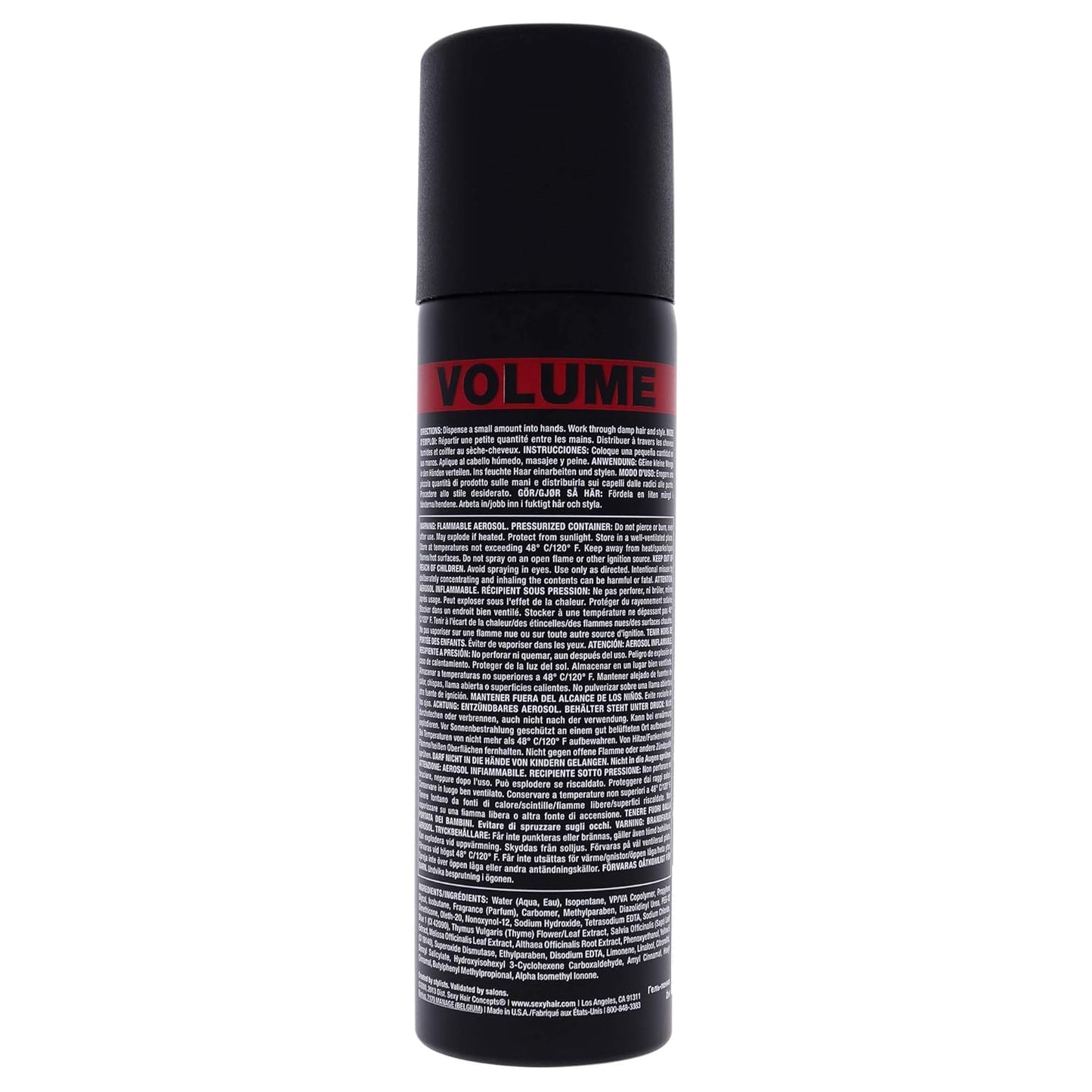 SexyHair Volumizing Gel Foam - Blow It Up Formula for 50% More Volume | 5 Oz | Adds Shine