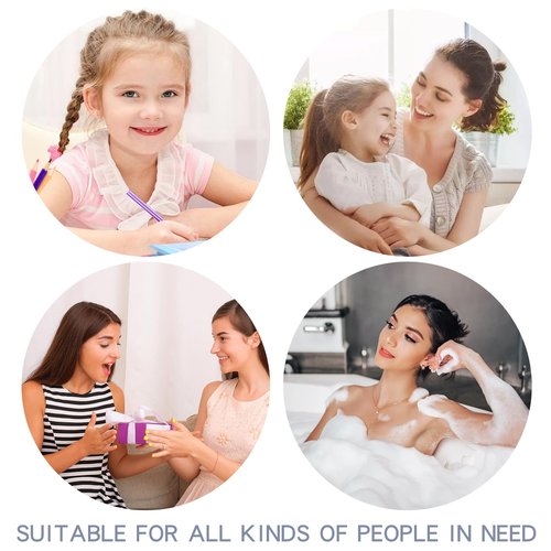 Hair Ties 100 Pcs Ponytail Holders Seamless No Damage Thick Hair Accessories for Women, Girls, Men - Hair Bands