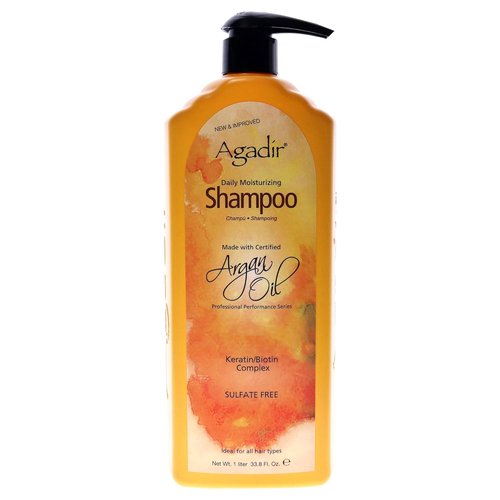 AGADIR Argan Oil Shampoo - Daily Moisturizing Formula | 33.8 Fl Oz for Soft, Healthy Hair