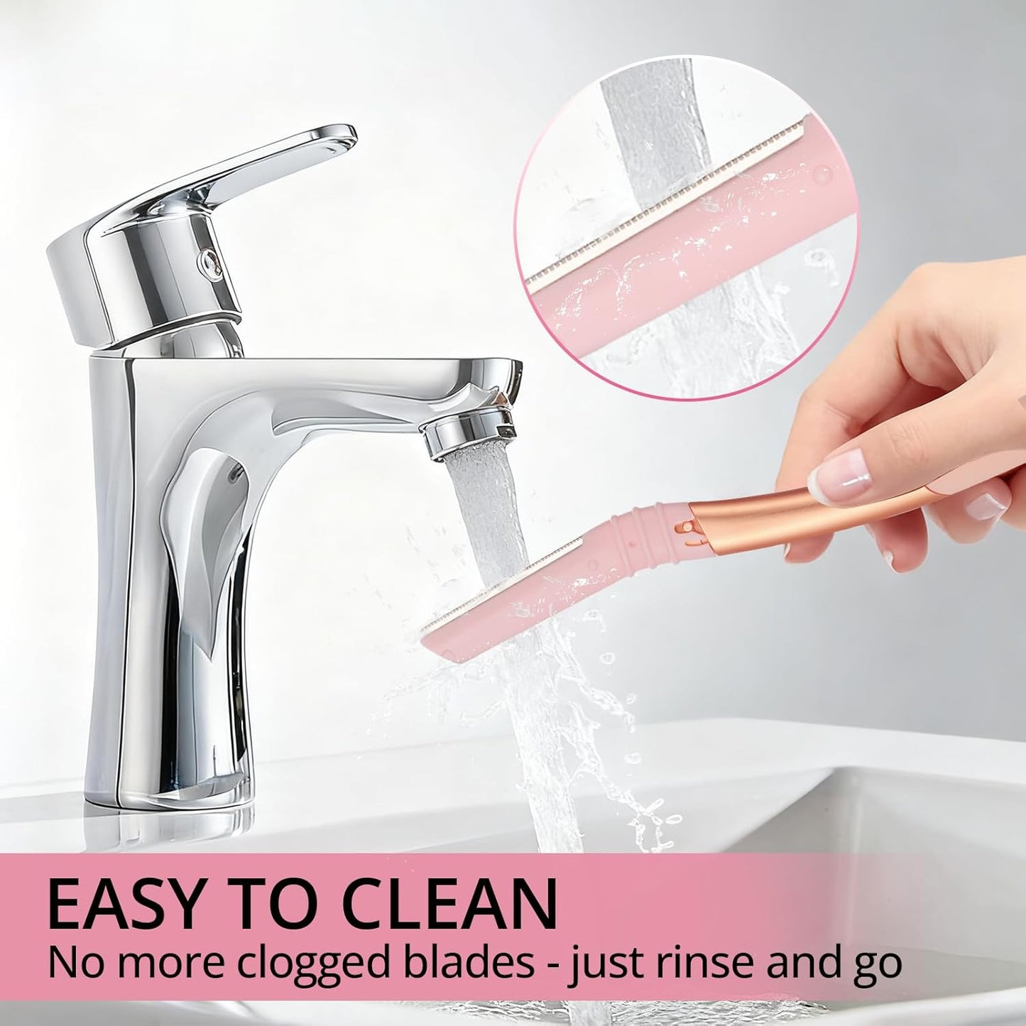 Skiennix Dermaplane Razor - Professional Exfoliation Tool for Women | Reusable Handle & 10 Blades